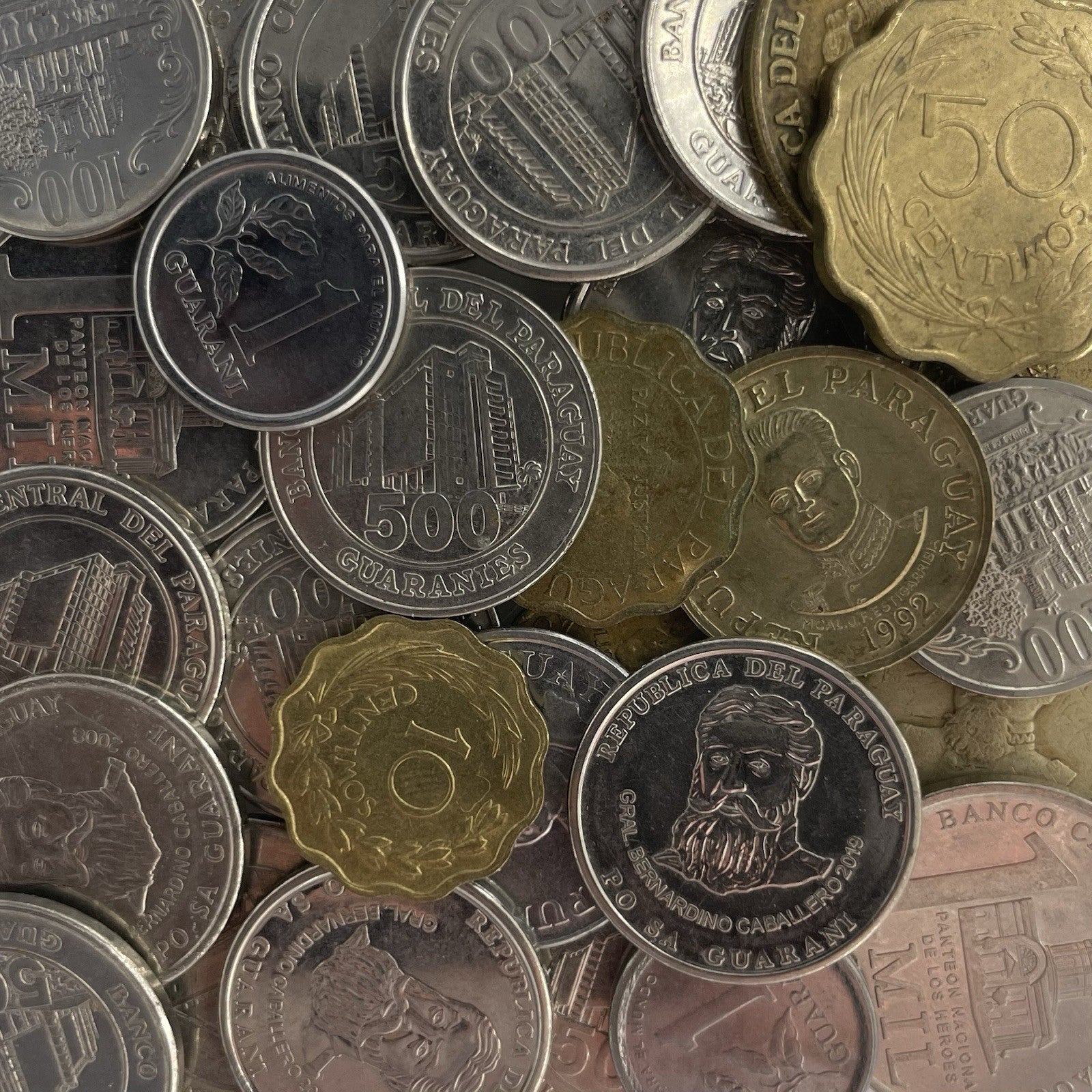 Münzen Sammlung Paraguay Lot Konvolut Amerika