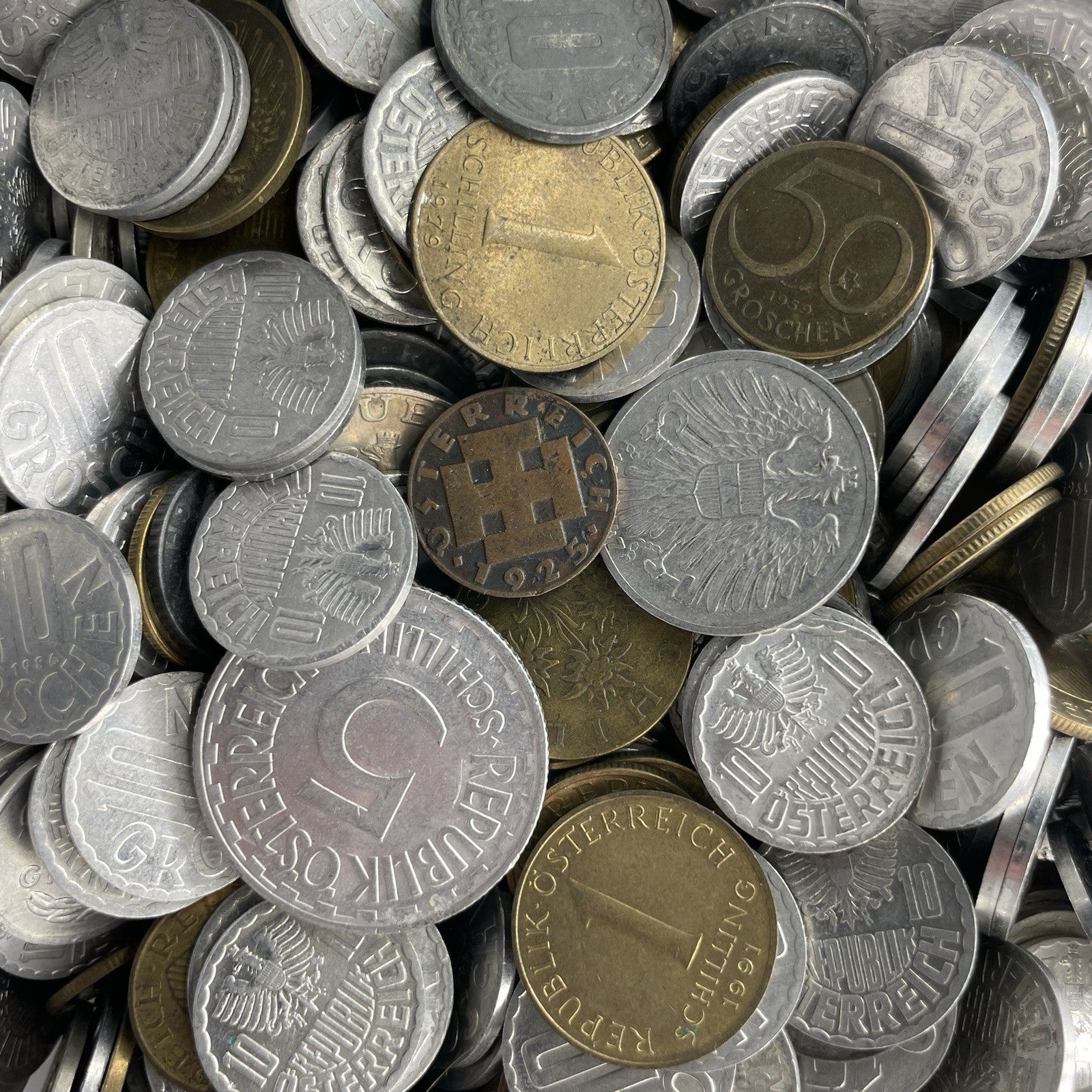 Münzen Sammlung Österreich Lot Konvolut Europa alt