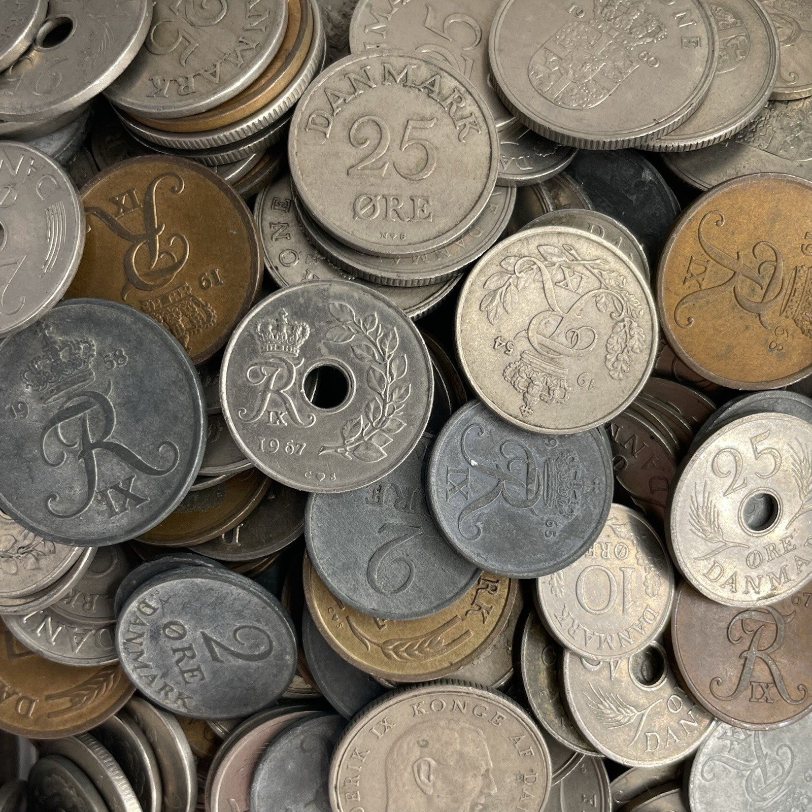 Münzen Sammlung Dänemark 1947-1972 Lot Konvolut Europa alt