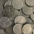Münzen Sammlung Frankreich 100 Francs 1954-1955 Lot Konvolut Europa alt