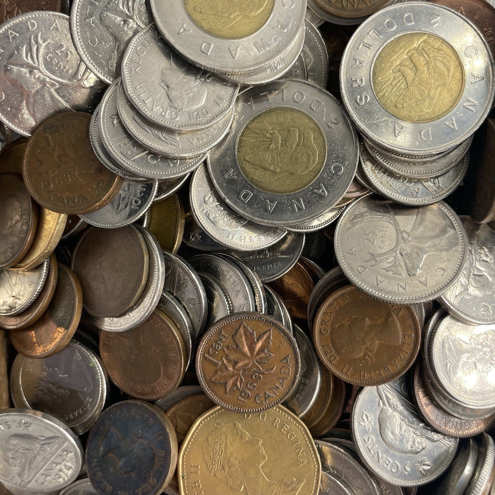 Münzen Sammlung Kanada Lot Konvolut Amerika