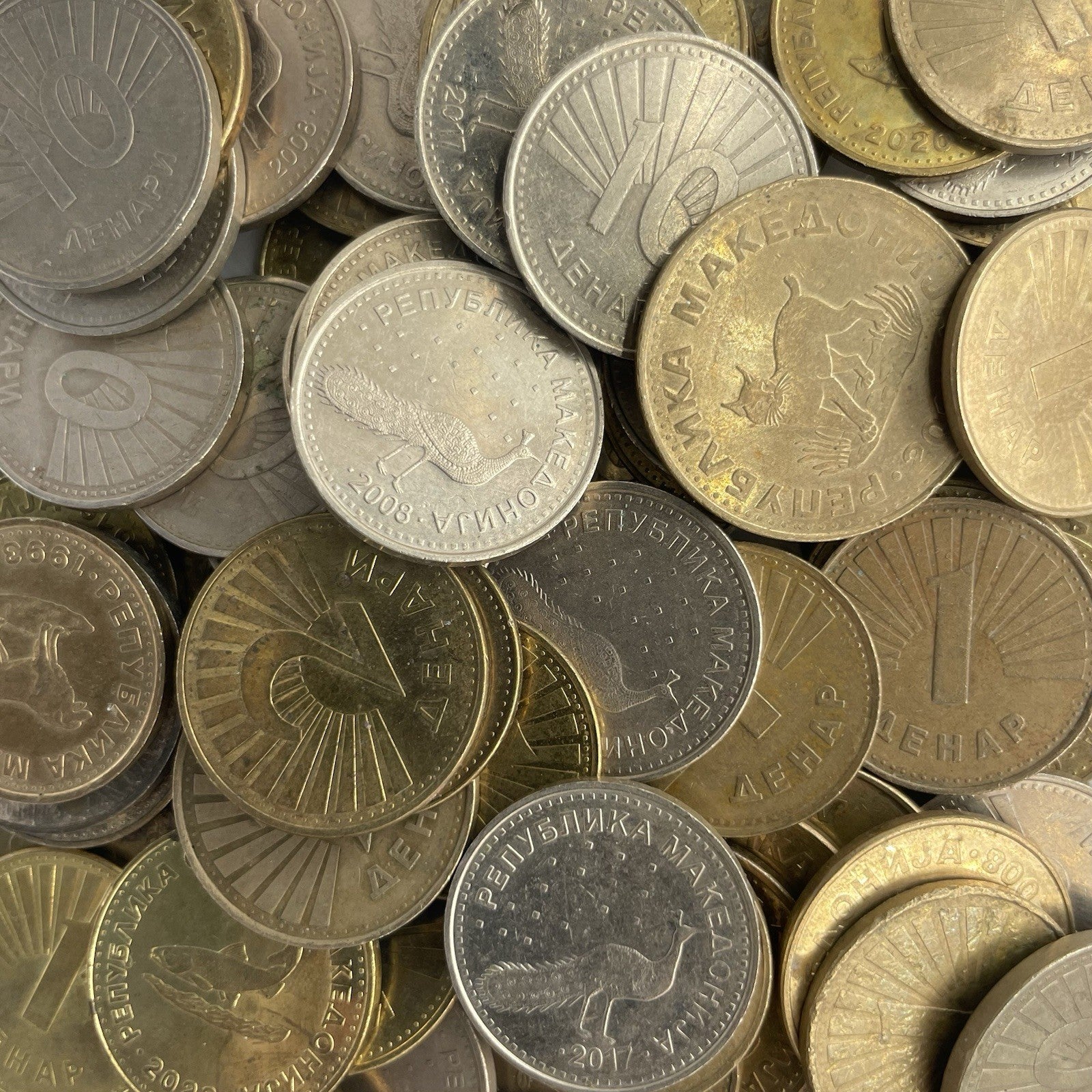 Münzen Sammlung Mazedonien Lot Konvolut Europa