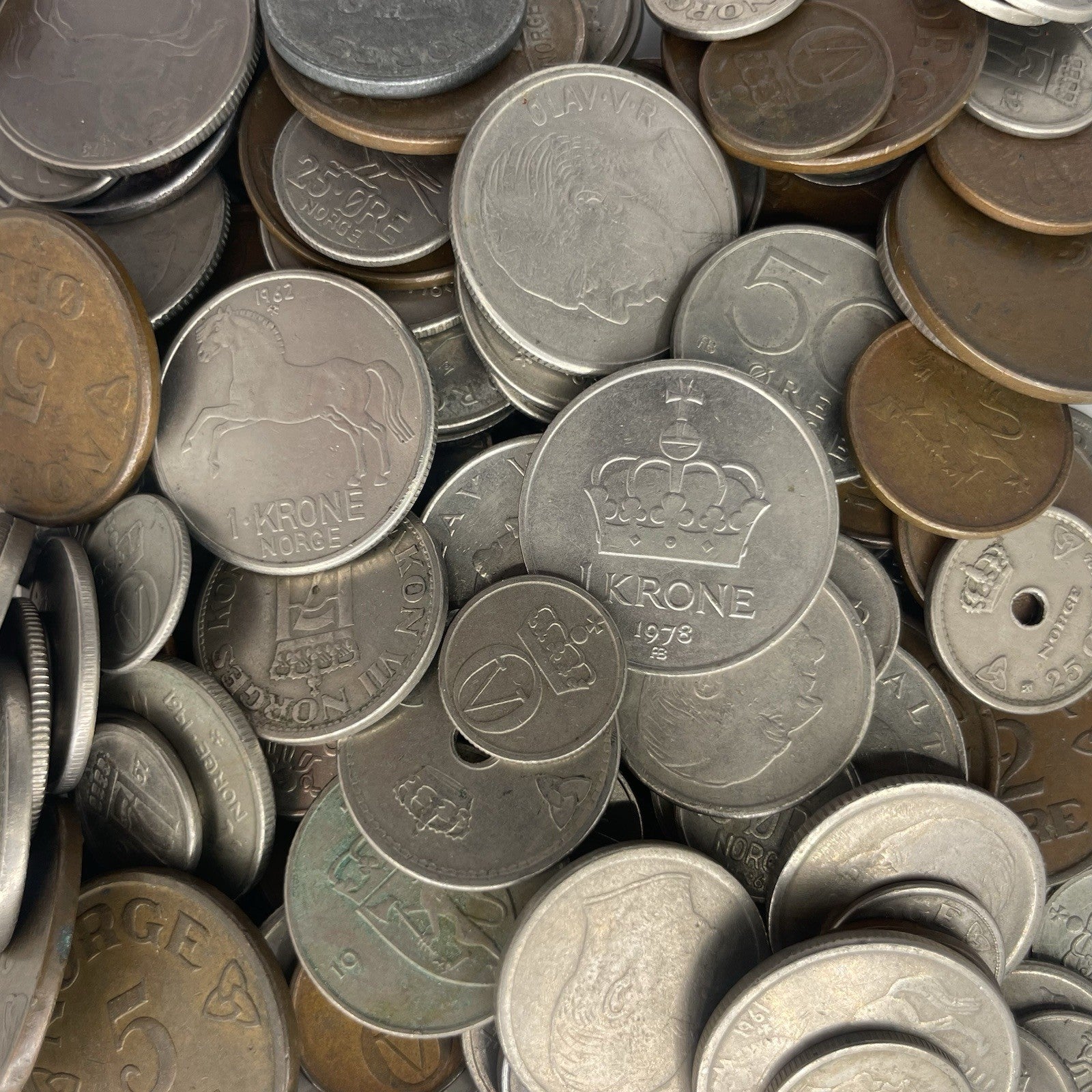 Münzen Sammlung Norwegen Lot Konvolut Europa