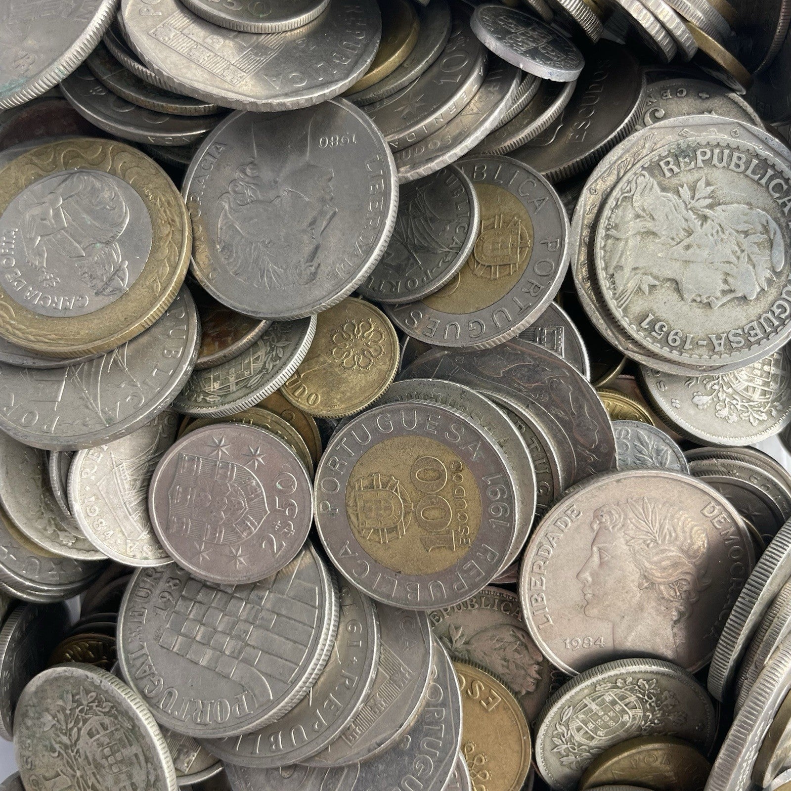 Münzen Sammlung Portugal Lot Konvolut Europa alt