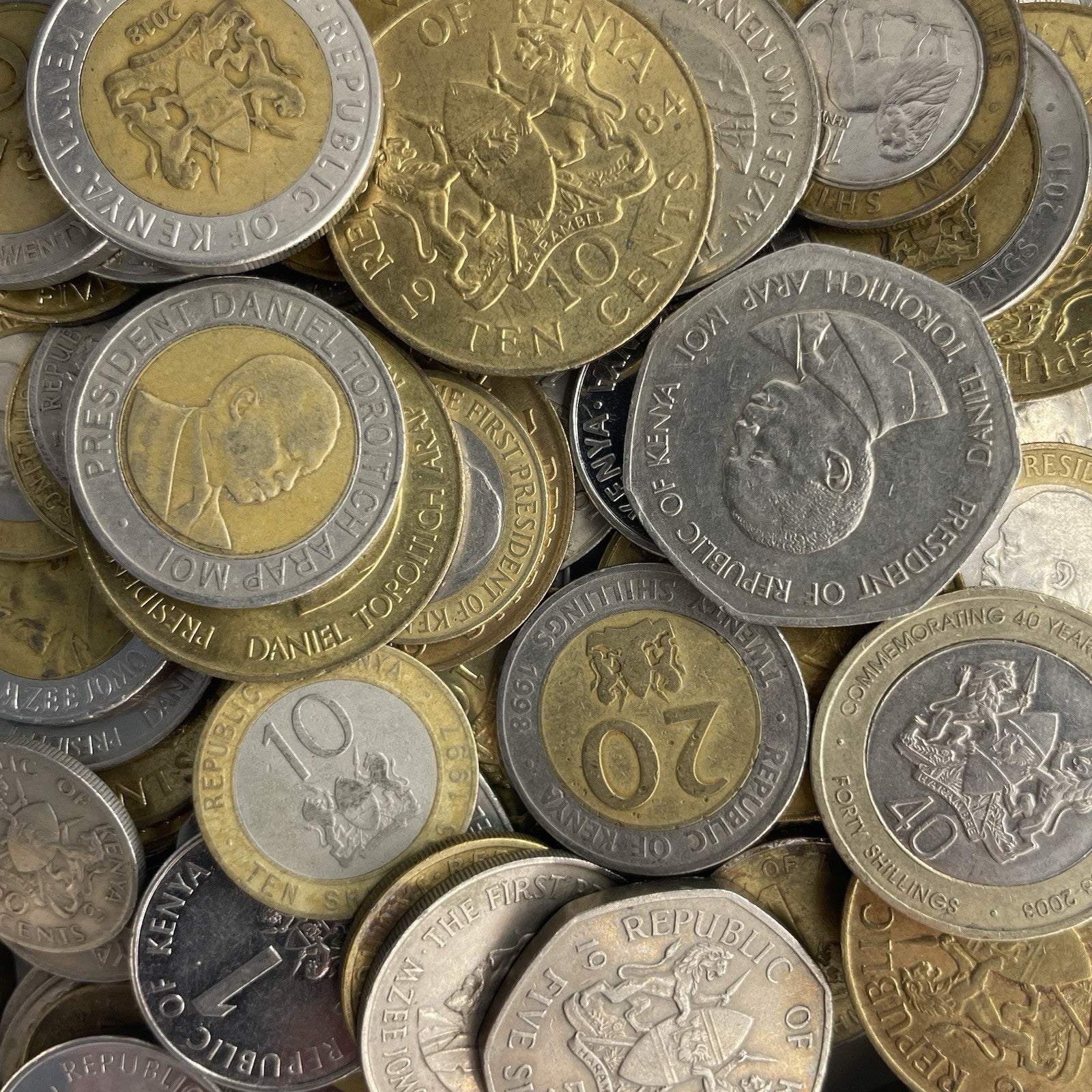 Münzen Sammlung Kenia Lot Konvolut Afrika